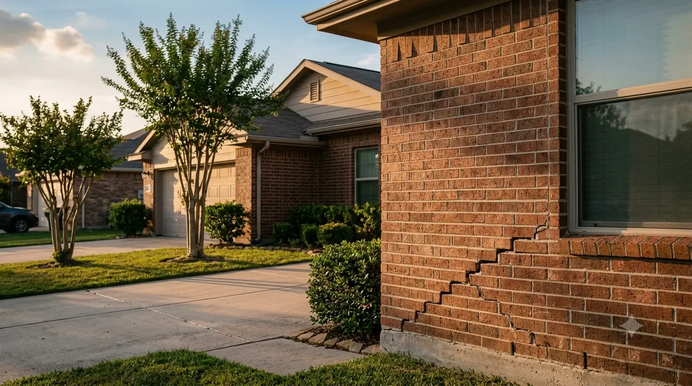 Single-story brick Pasadena-area home in a typical suburban neighborhood